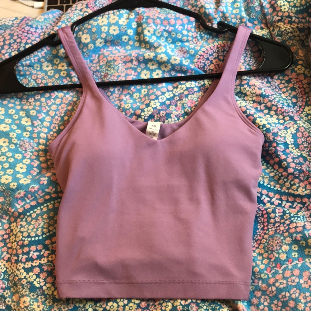 Purple align tank